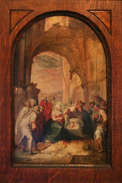 Karel van Mander The Adoration of the Shepherds china oil painting image